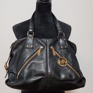 Michael Kors Black Leather Handbag